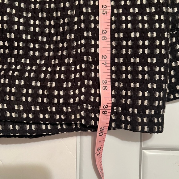 Anthropologie Black and White Tailored Blazer - Picture 8 of 8